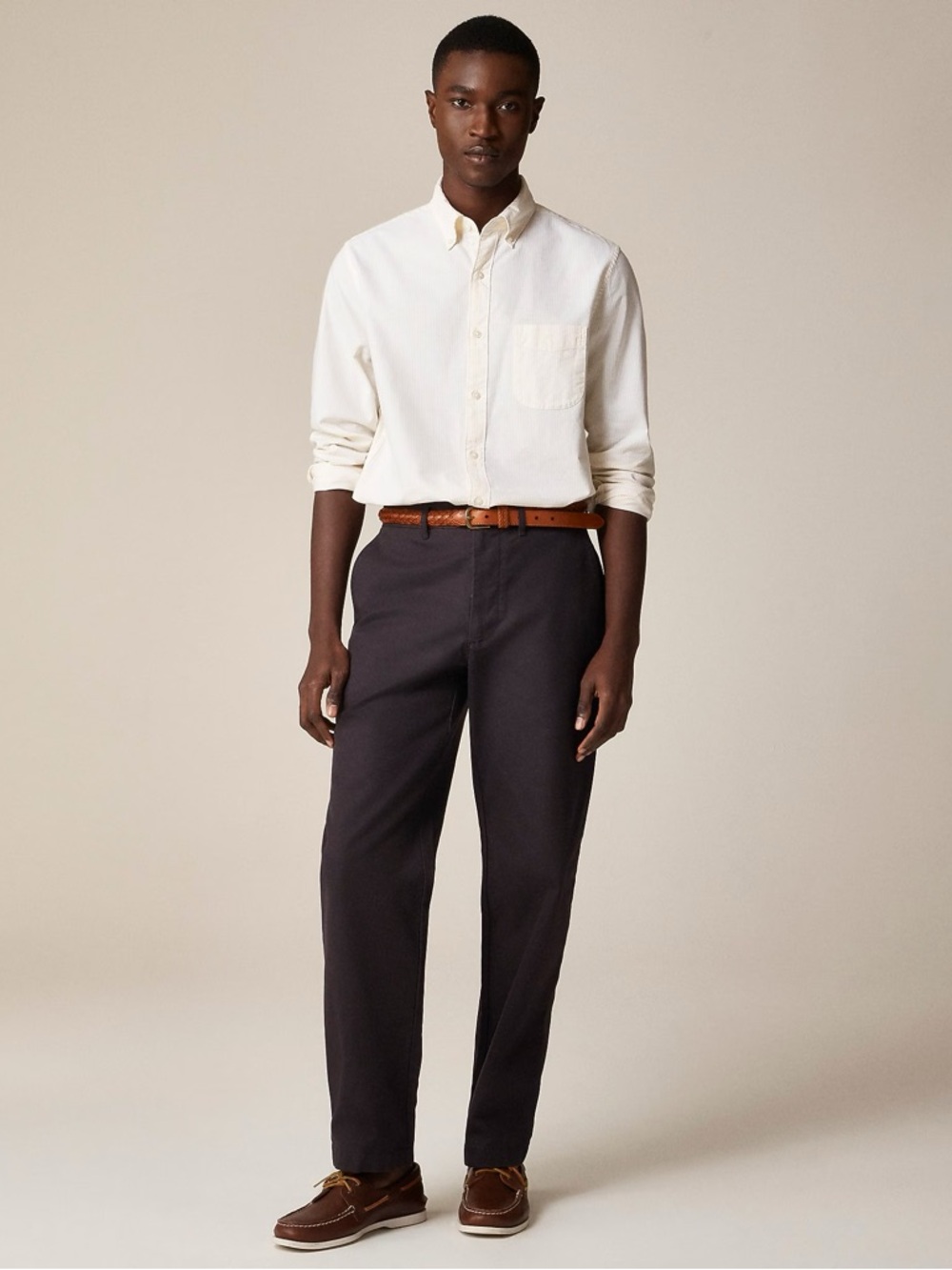 J. CREW Classic chino pant in Dusty Wine Size 36 NWT $98 BE611 - Picture 4 of 9